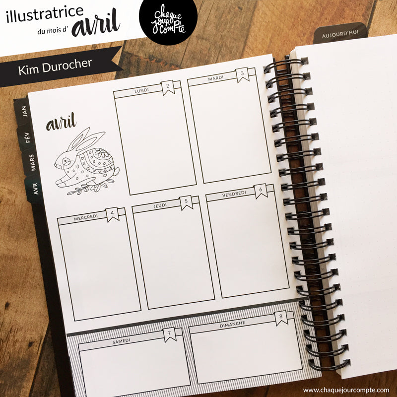 Kim Durocher - L'illustratrice du mois d'avril!