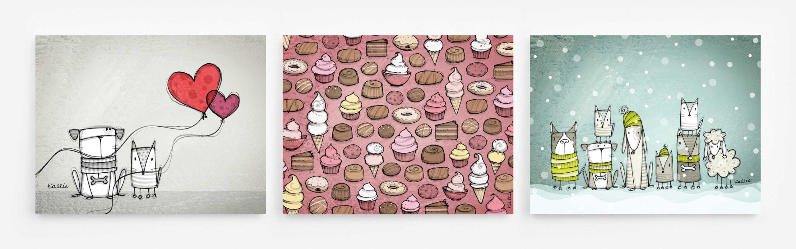 Karine Allie - L'illustratrice du mois de février