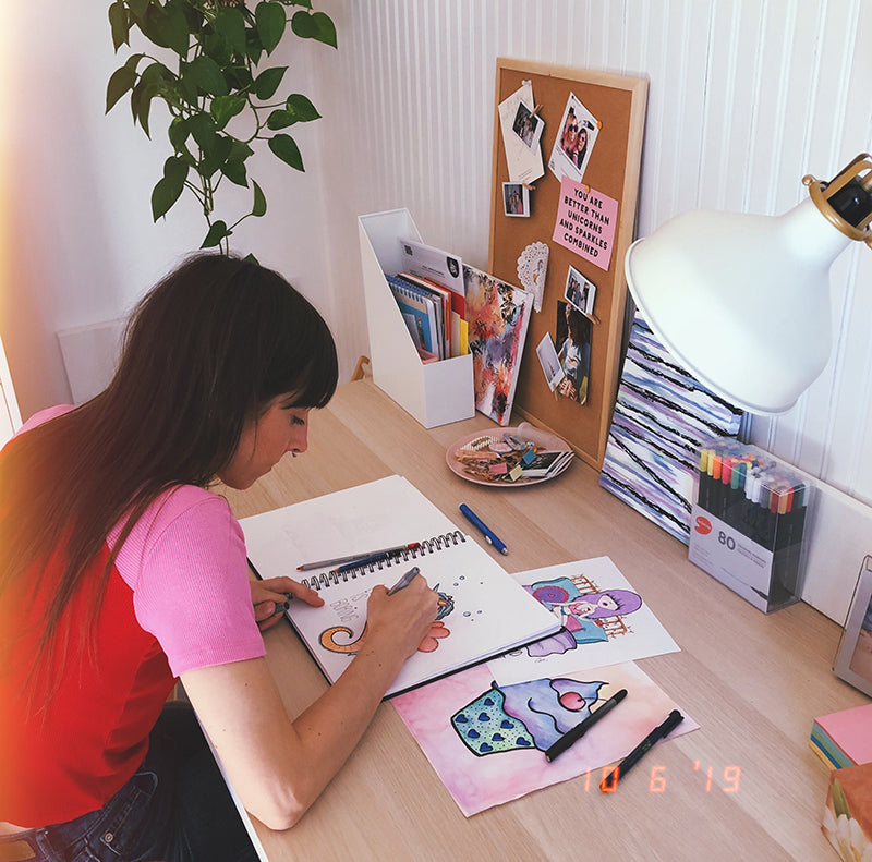 Christine Robichaud - L'illustratrice du mois de juin