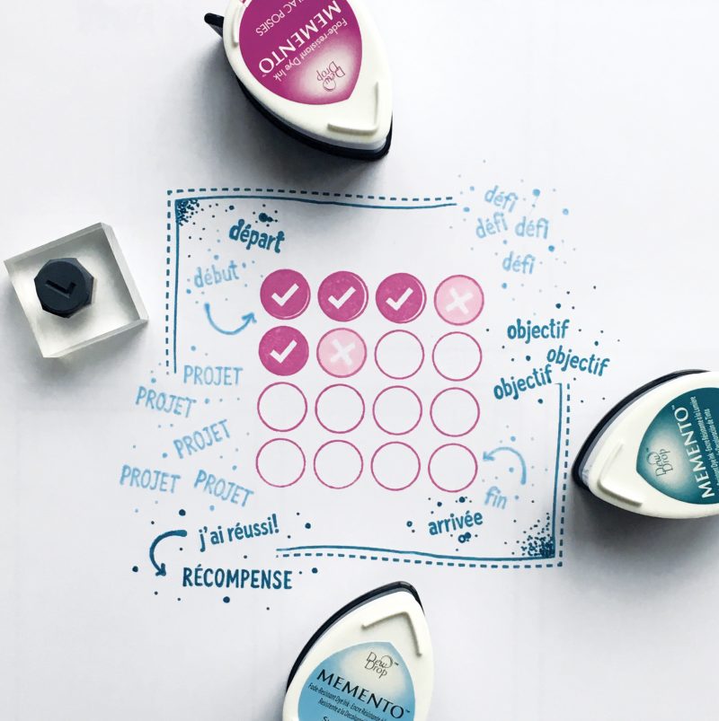 5 idées d’utilisation de l’ensemble d’étampes Nouveau défi