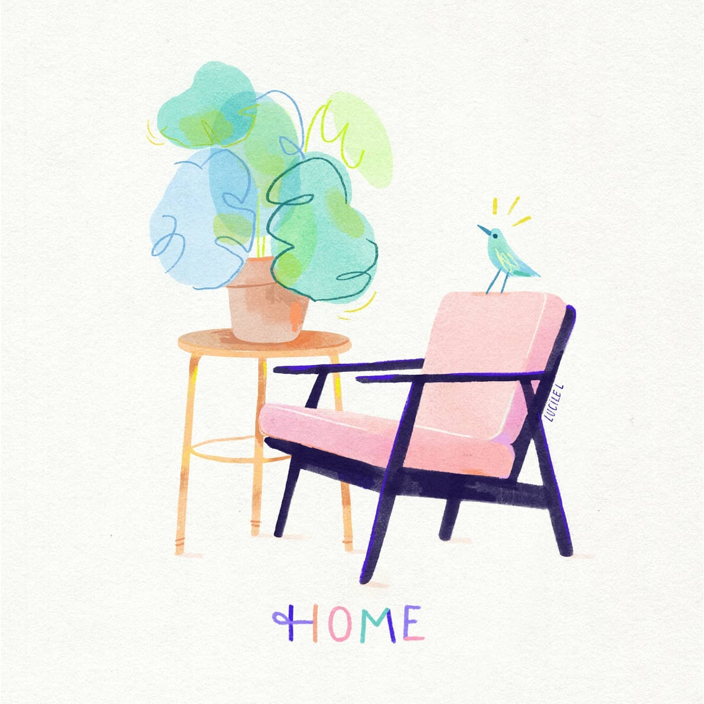 Lucile Lesueur - L'illustratrice du mois d'octobre