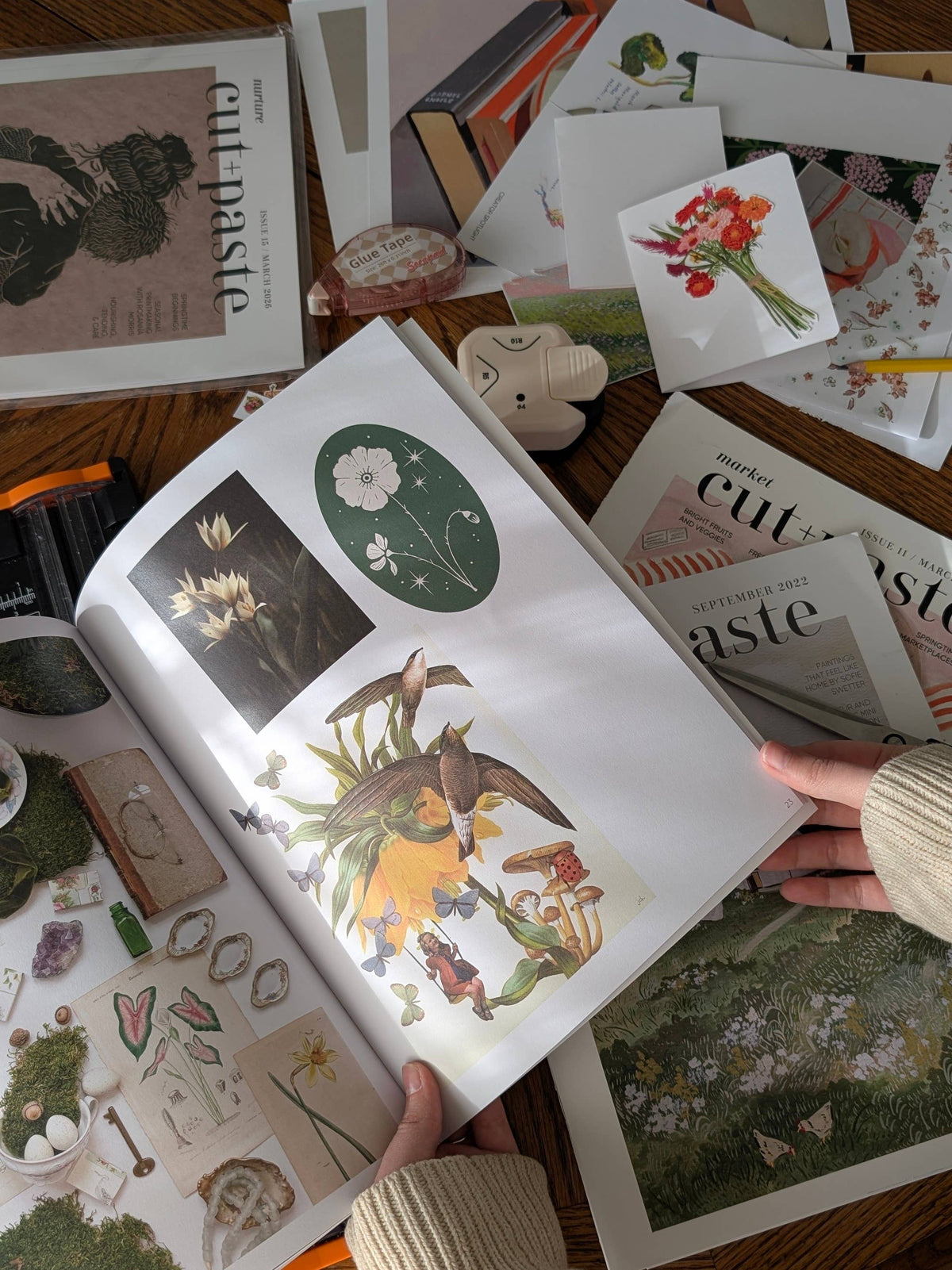 Magazine Cut and Paste "Nurture" Vol. 15