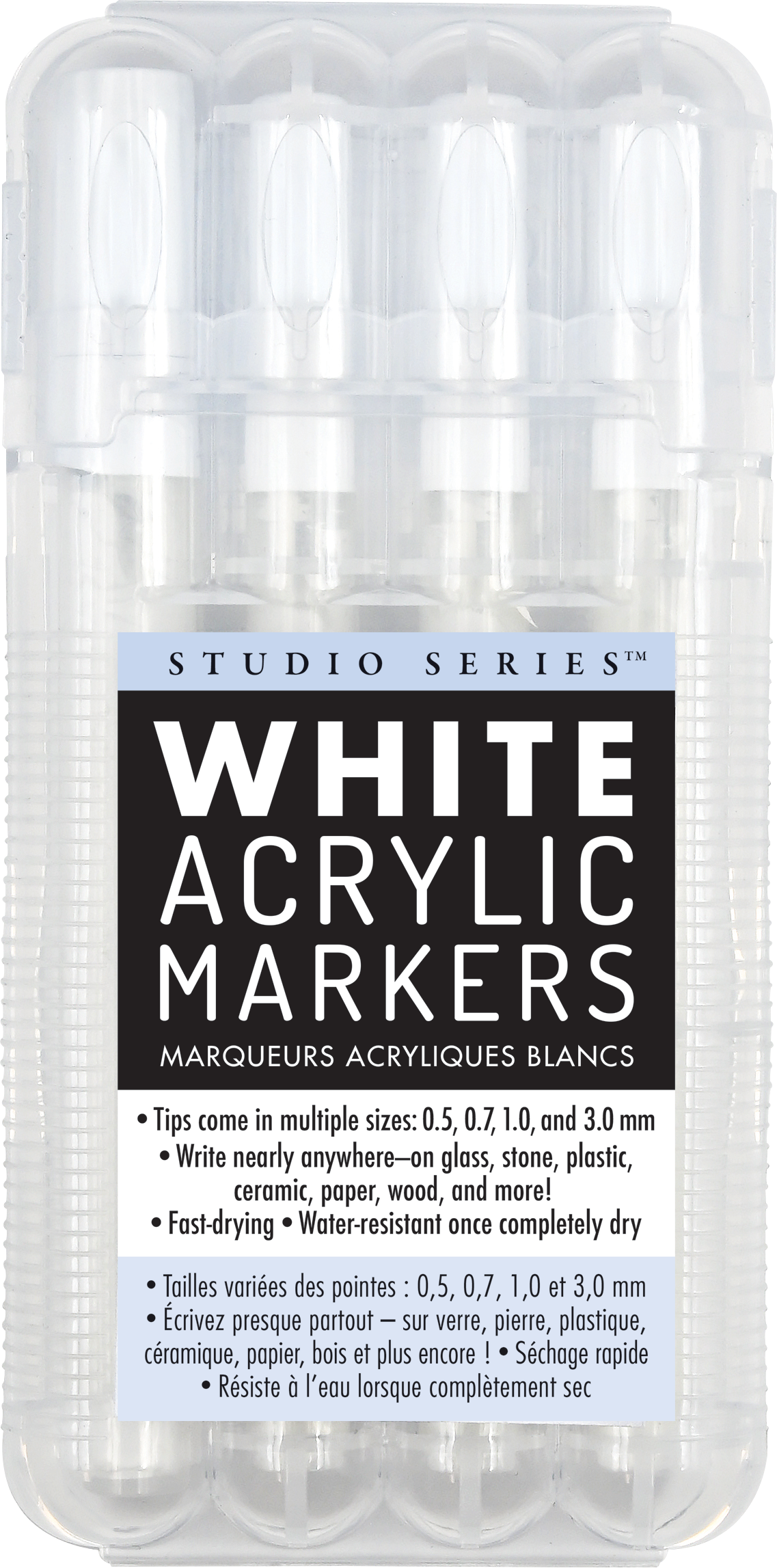 Marqueurs acryliques blancs Studio Series