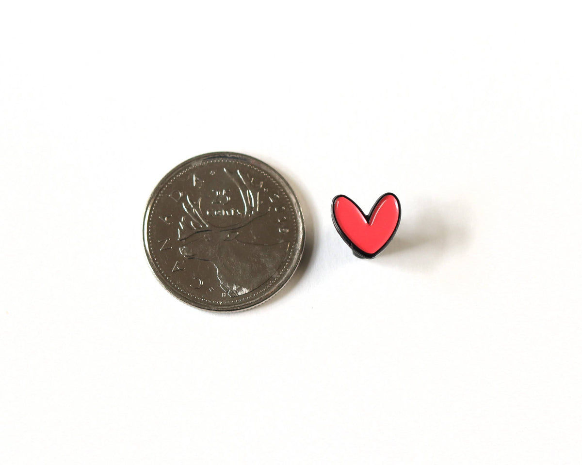 Épingle Petit coeur rouge