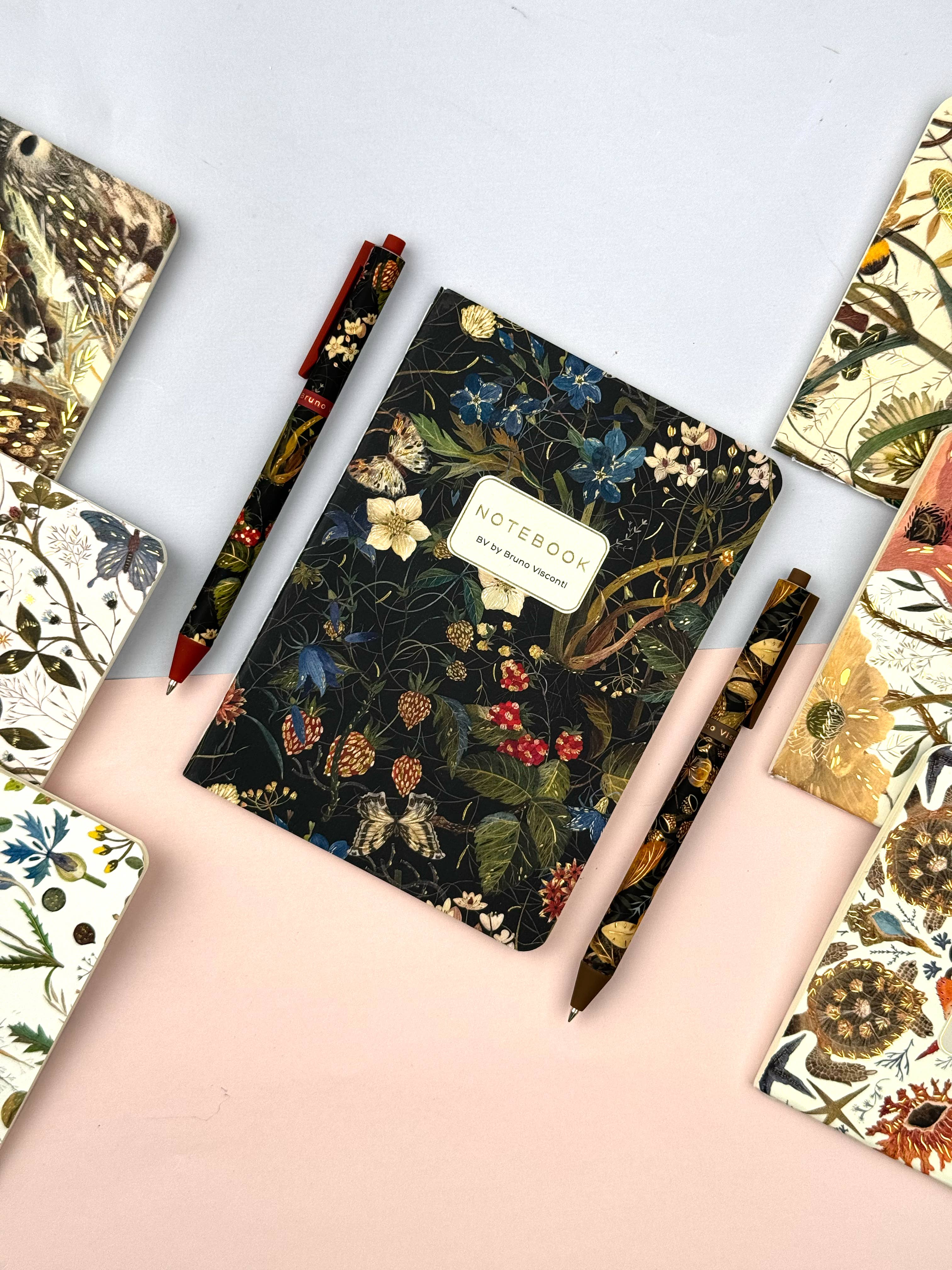Carnet ligné - Fleurs de la forêt