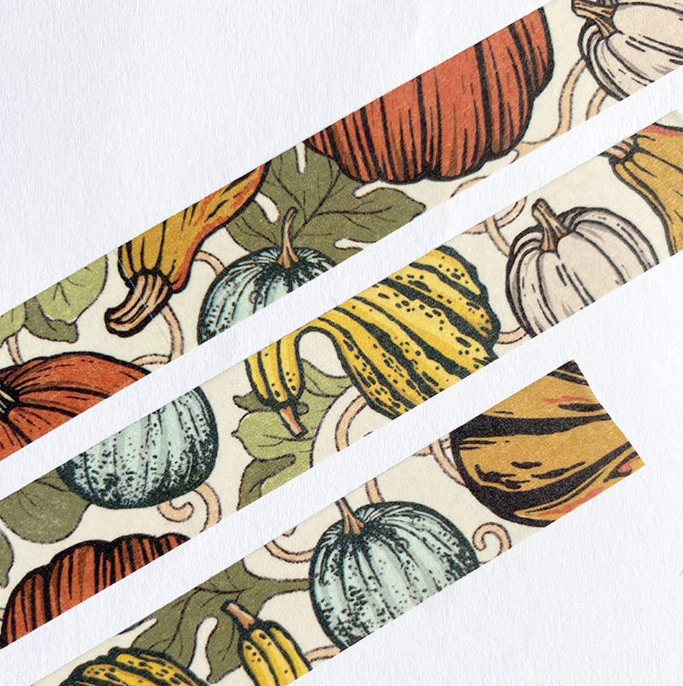 Ruban washi citrouille