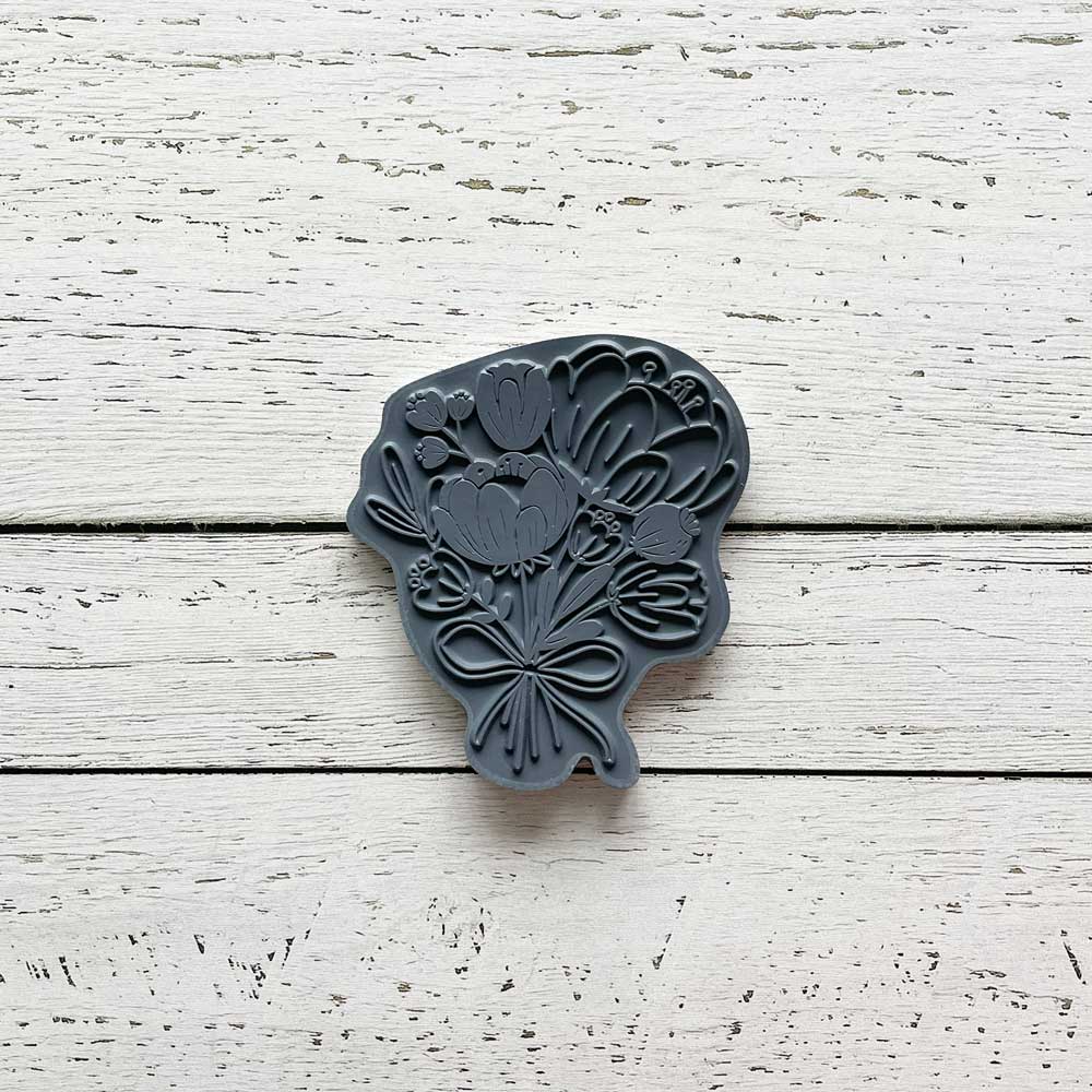 Étampe - Bouquet de fleurs - Marjorie Blais