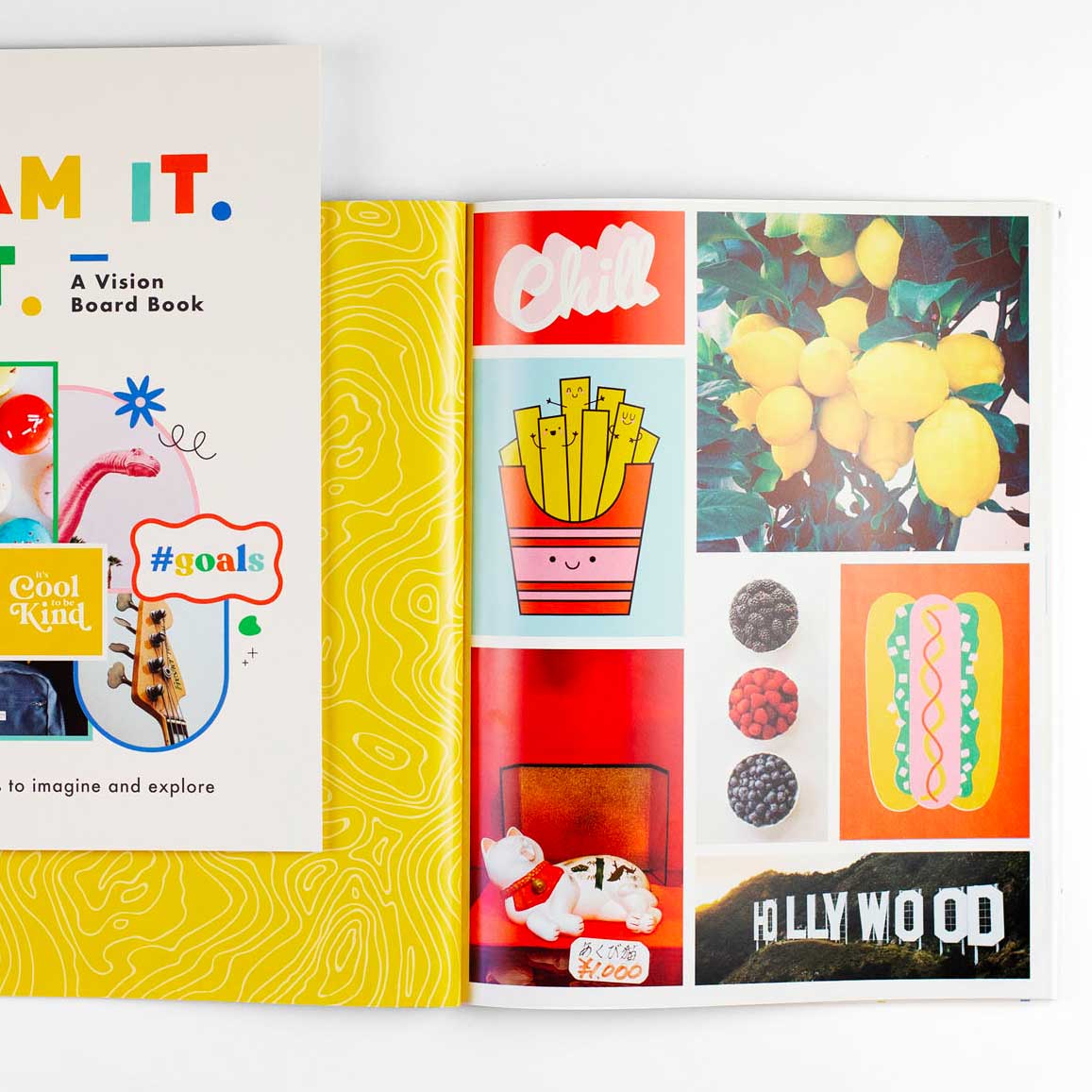 Dream it. Do it. Vision board book - Livre tableau de visualisation