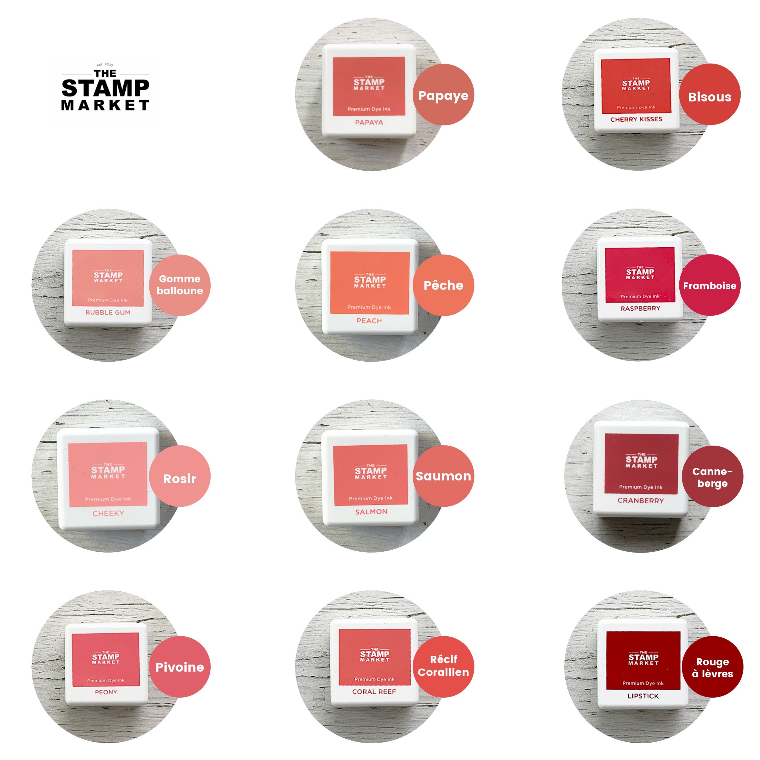 Encre mini-cube The Stamp Market