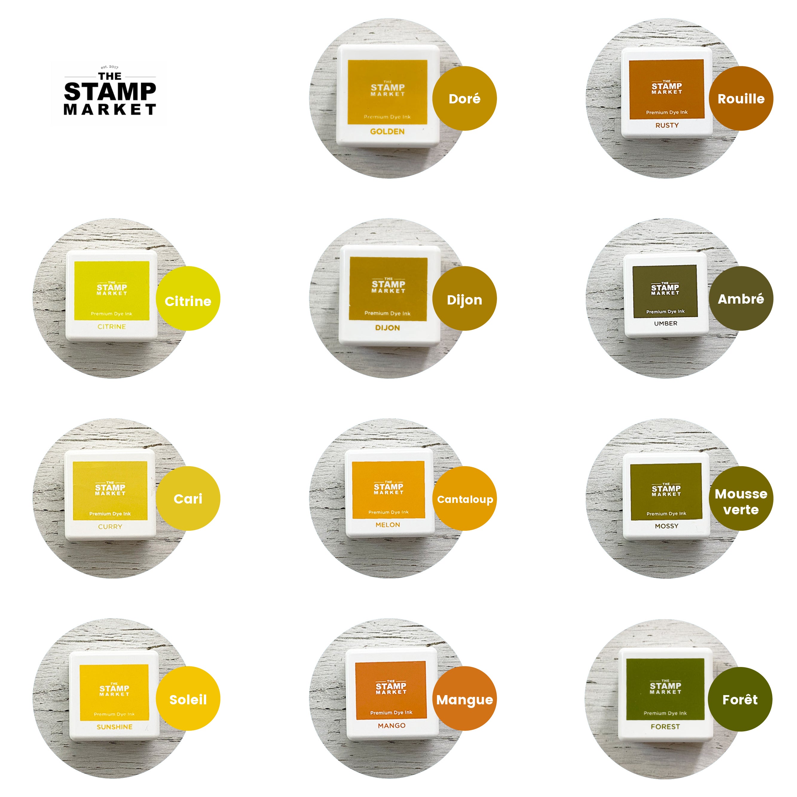 Encre mini-cube The Stamp Market