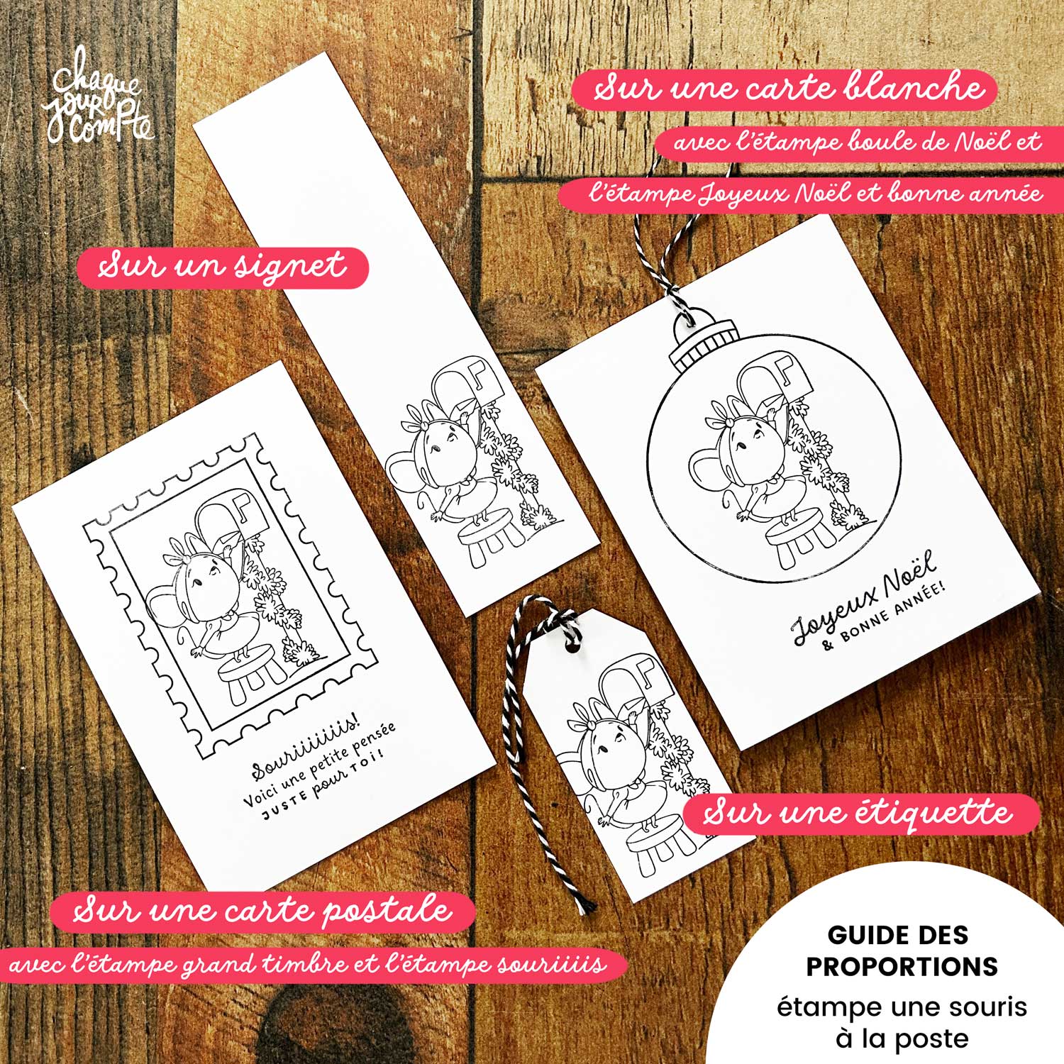 Lot de 10 cartes et 10 enveloppes blanches