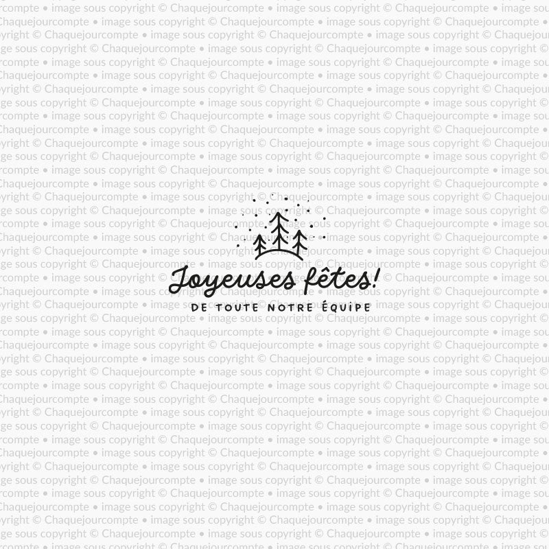 Joyeuses Fêtes de toute notre équipe - 1 étampe