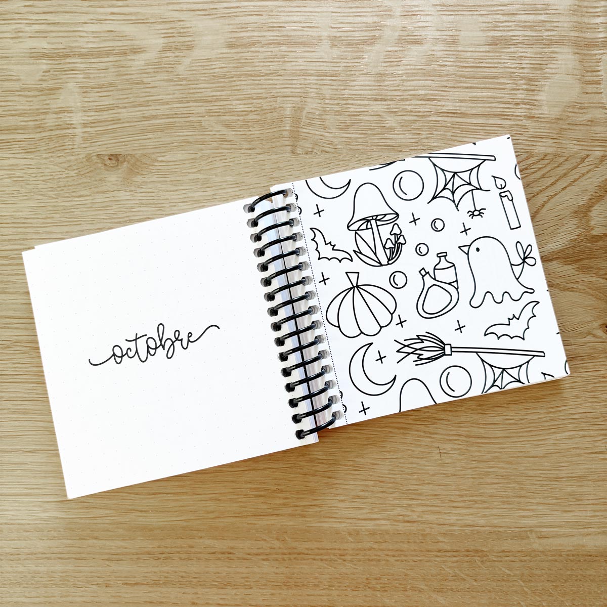 Cahier à colorier de poche - 58 illustrations, 12 motifs