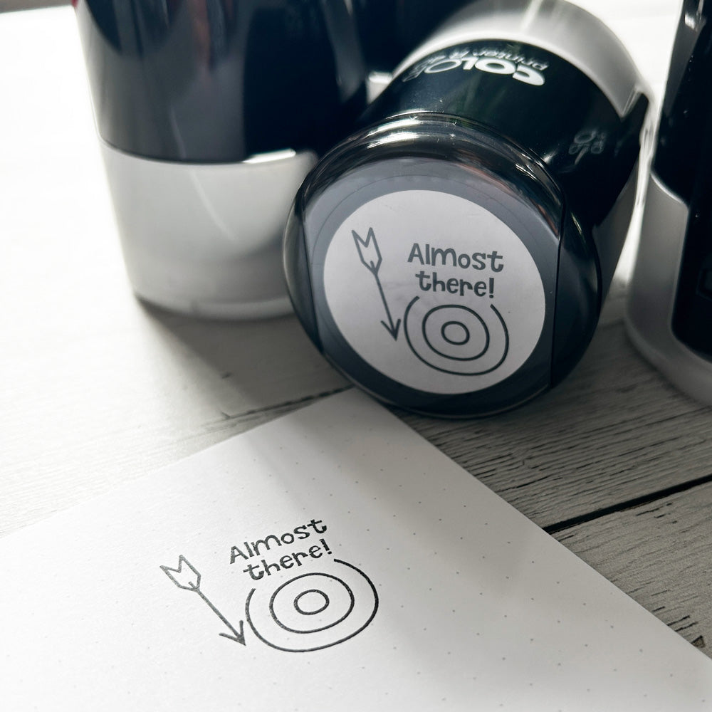 Target hit! - 5 Tampon(s) autoencreur(s) pour profs / Stamps for teachers