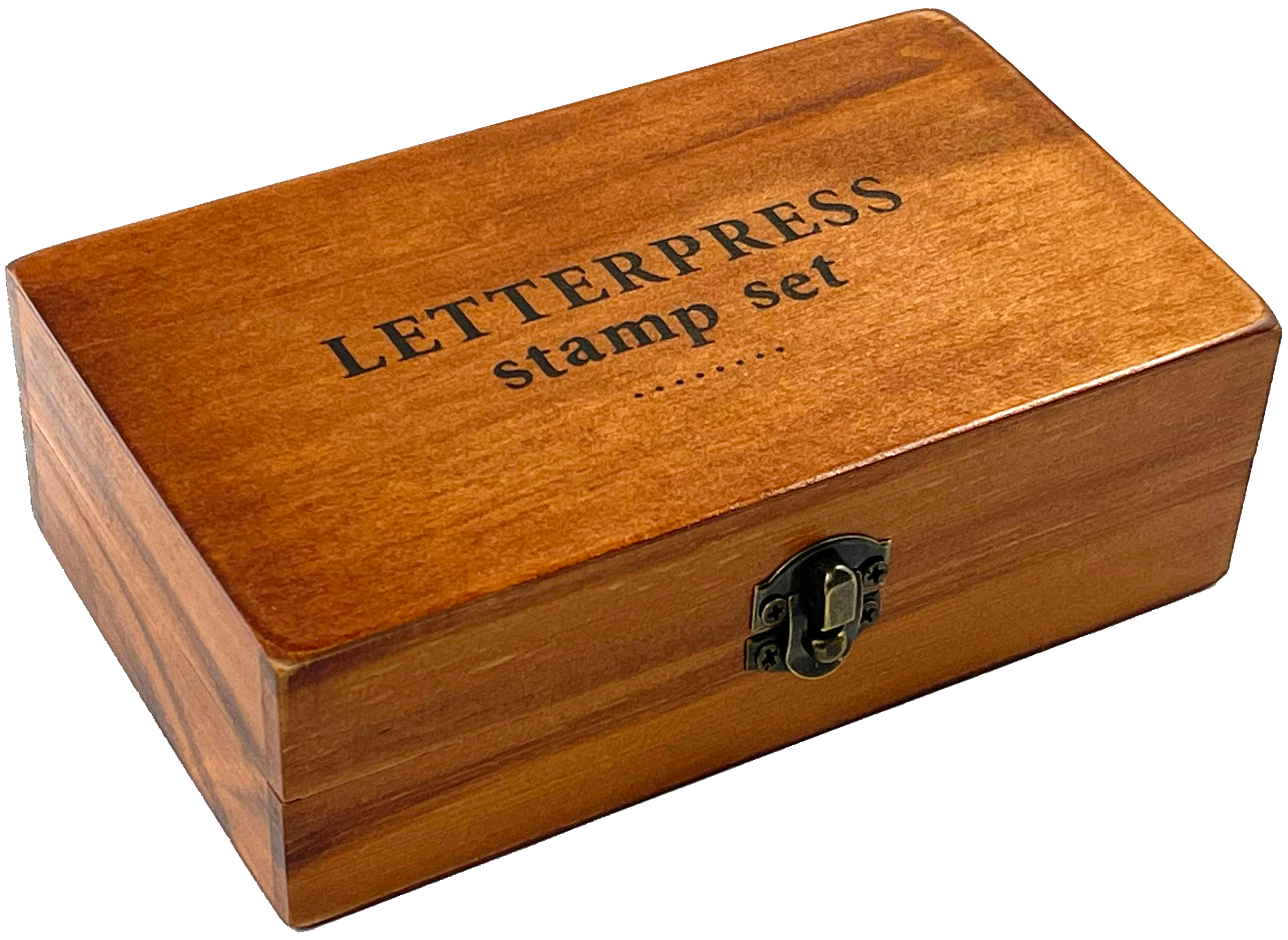Ensemble d'étampes de l'alphabet typographique