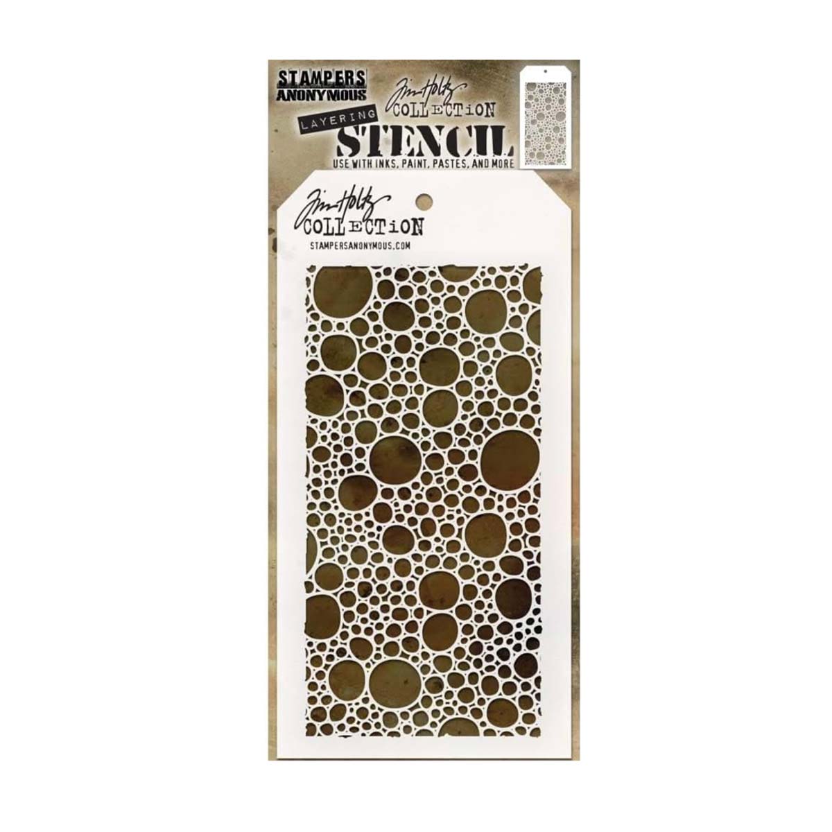 Pochoir - Bulles de savon