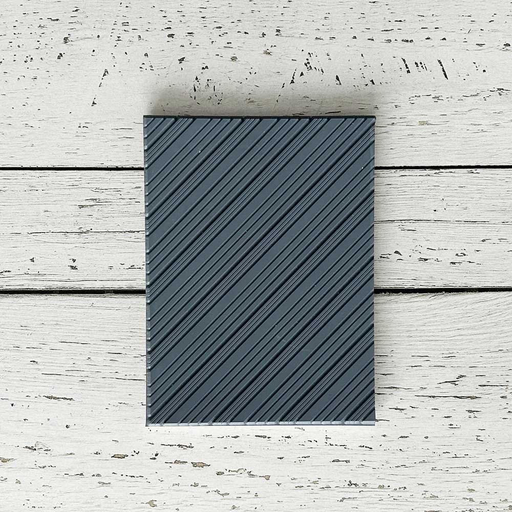 Fond de carte Canne de Noël - 1 étampe grand format