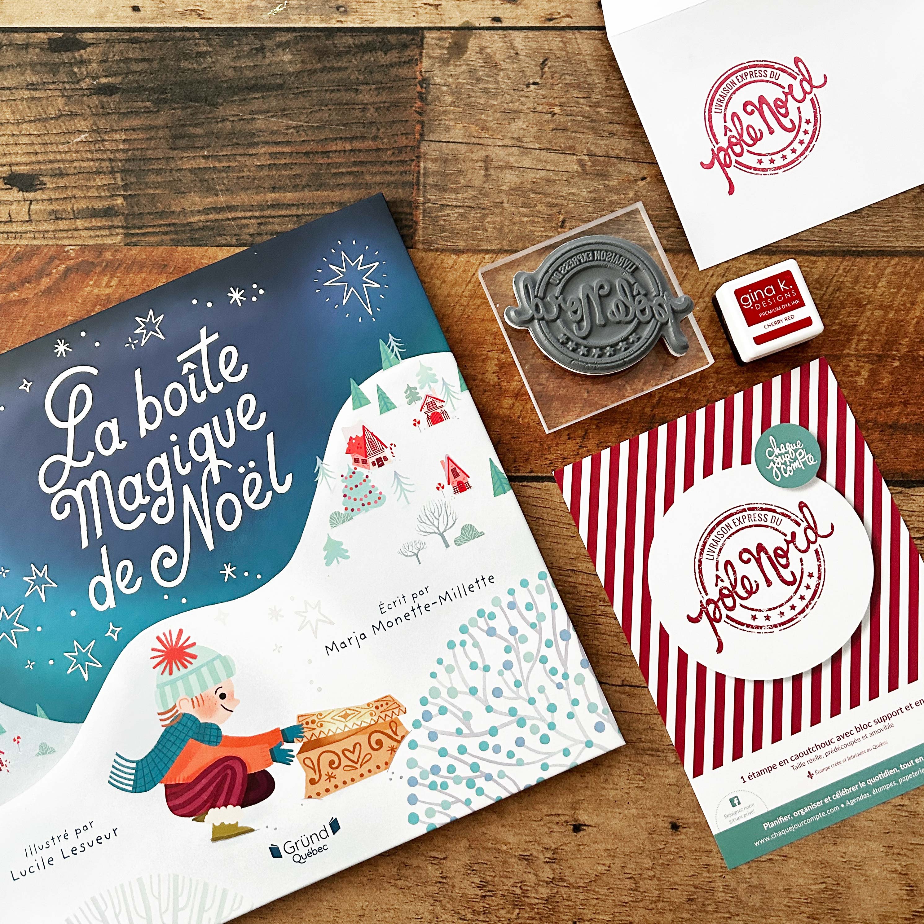 Étampe - Livraison du Pôle Nord