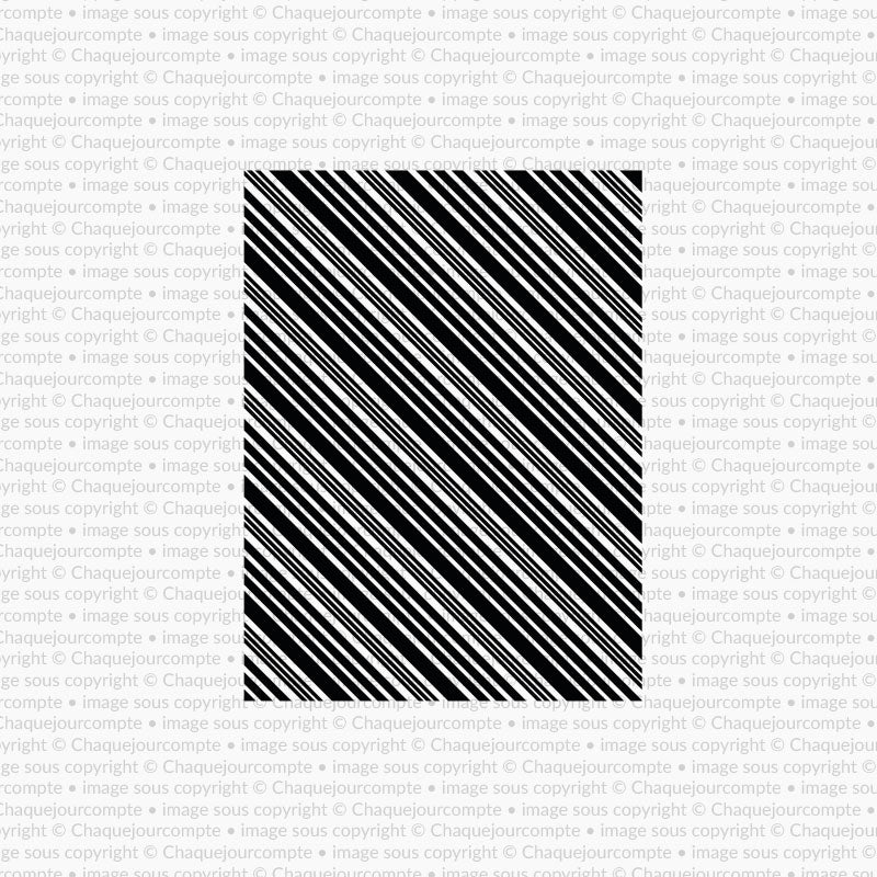 Fond de carte Canne de Noël - 1 étampe grand format