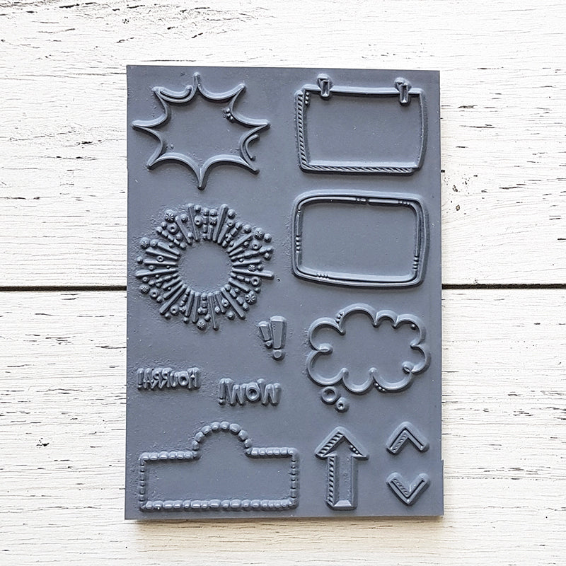 BD - Ensemble de 11 étampes à découper