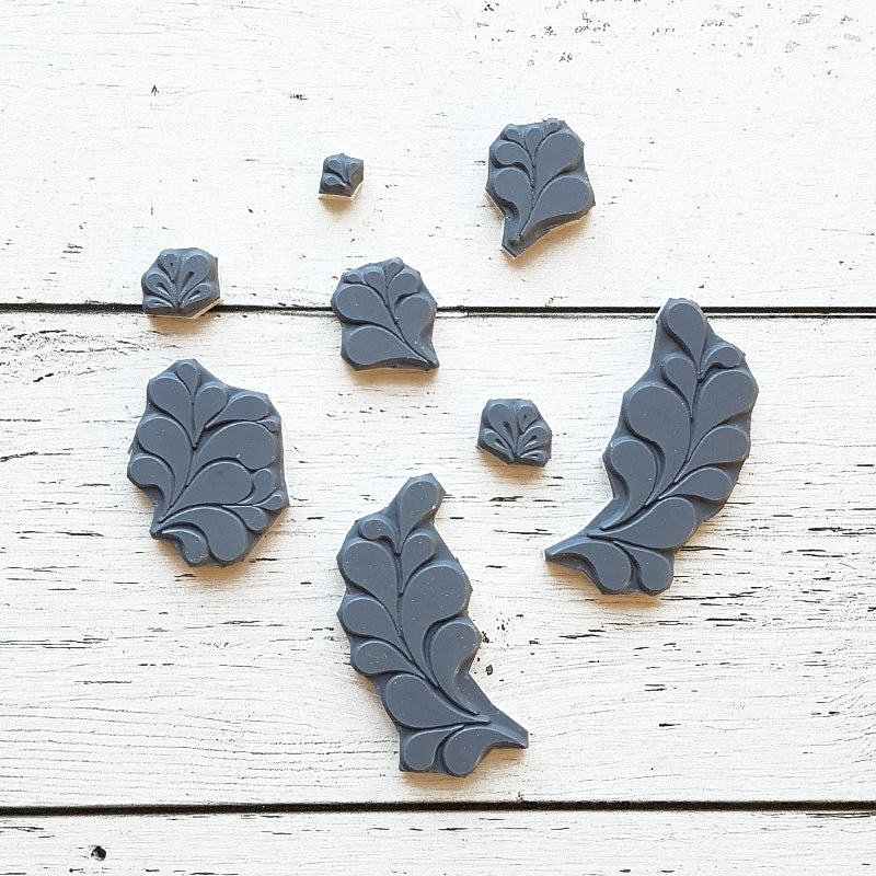 Ensemble d'étampes - Fioritures