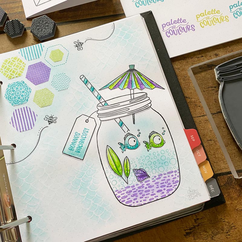 Accessoires pot Mason - Ensemble de 7 étampes à découper