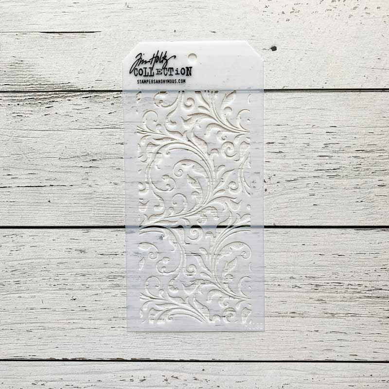 Pochoir - Fioritures