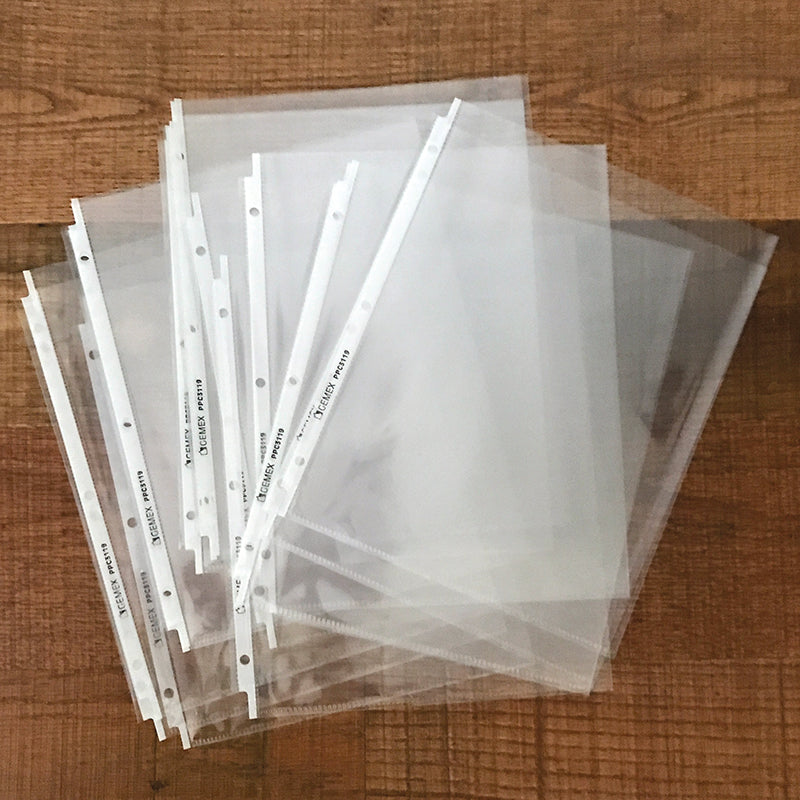 Protège-feuilles transparents de Merangue, format lettre, paquet de 40