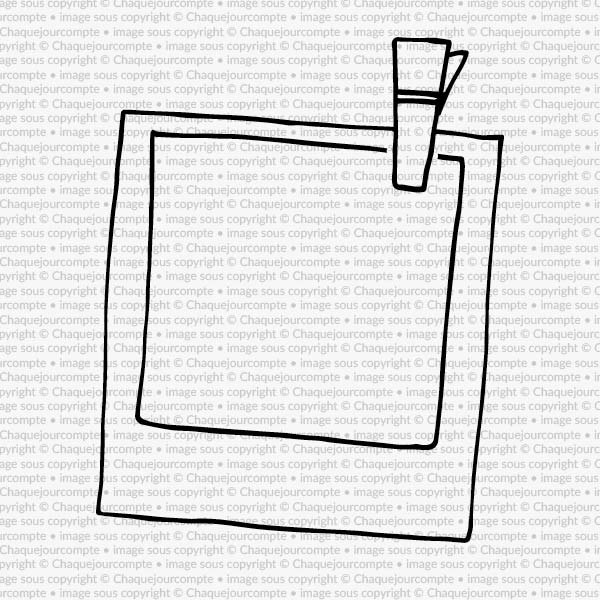 Polaroid - 1 étampe à découper