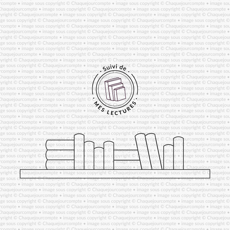 Suivi de mes lectures - Ensemble de 2 étampes à découper