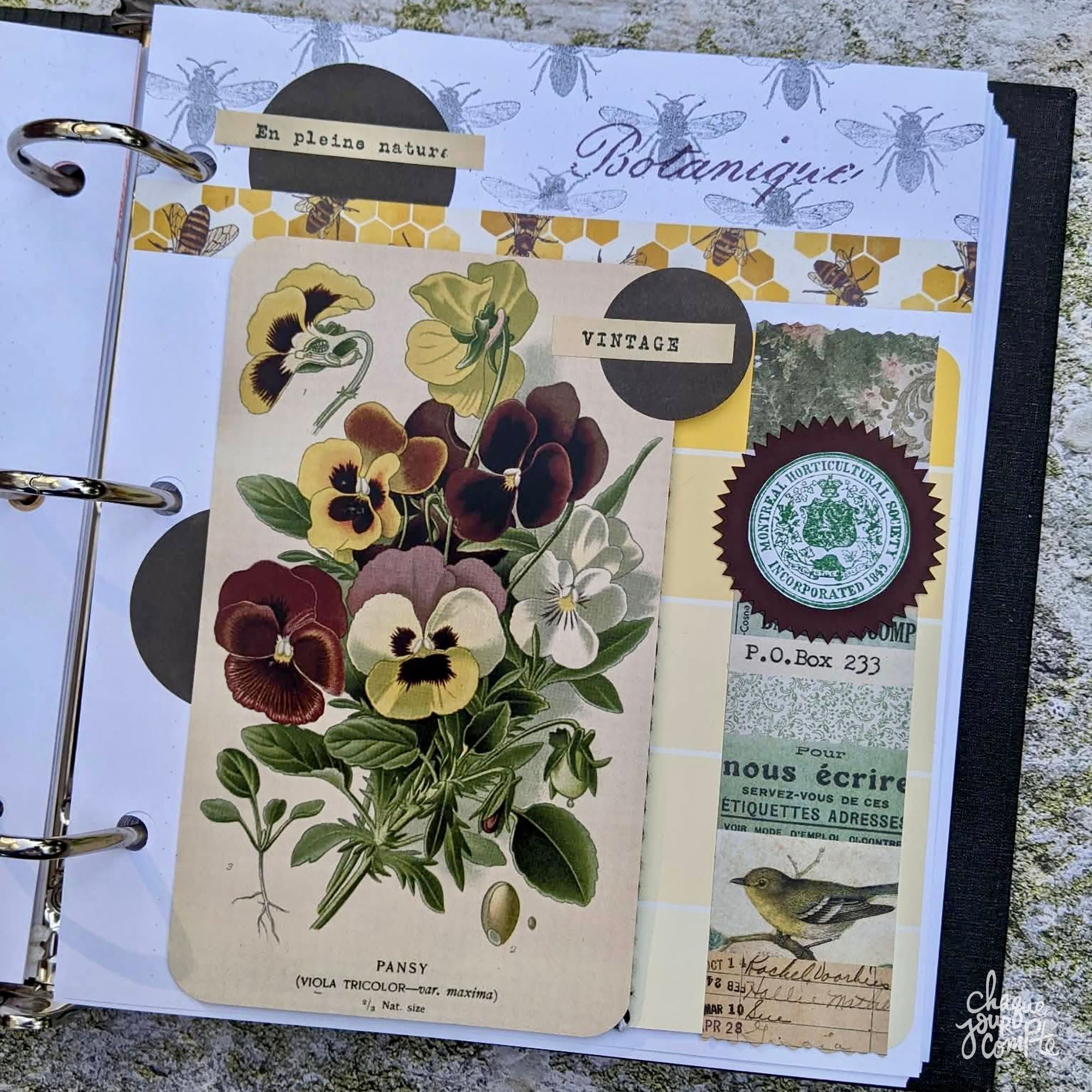 Art journal: le ruban washi comme inspiration