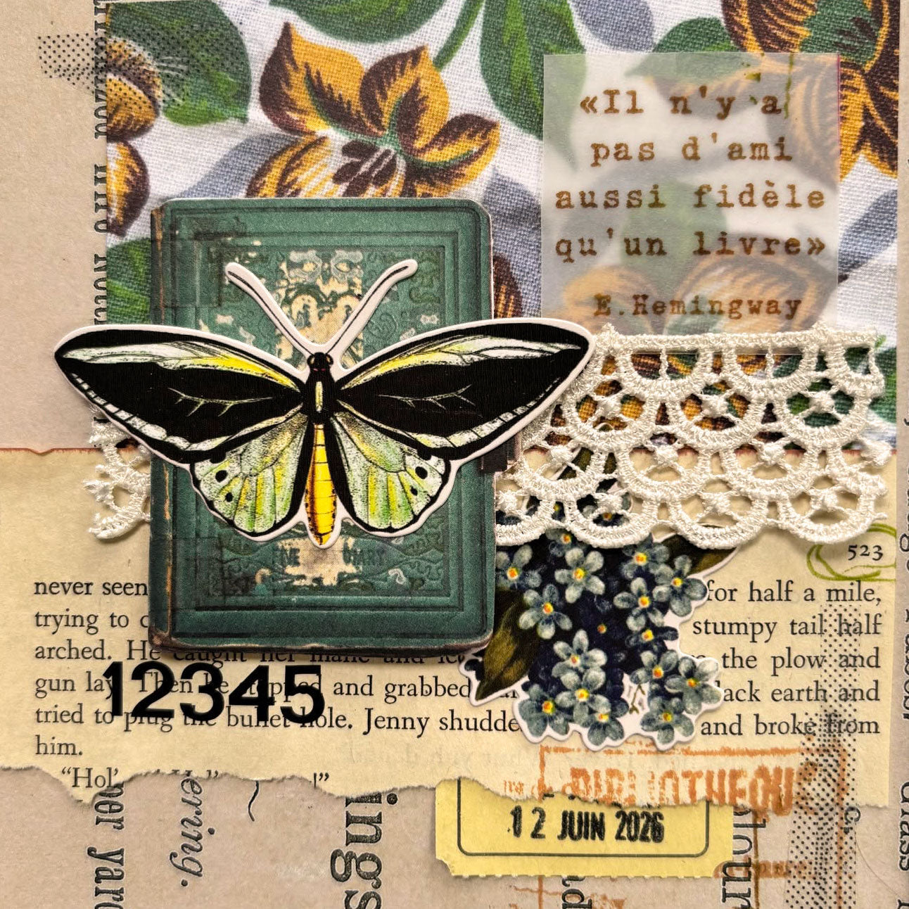 Mini-album art journal