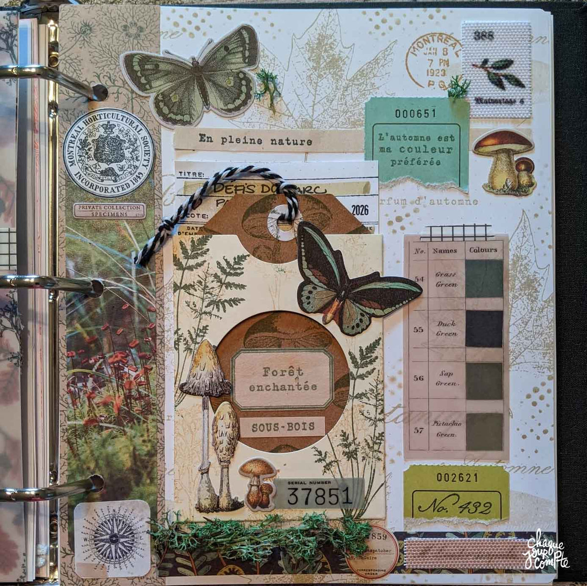 Septembre et ses couleurs | Art journal