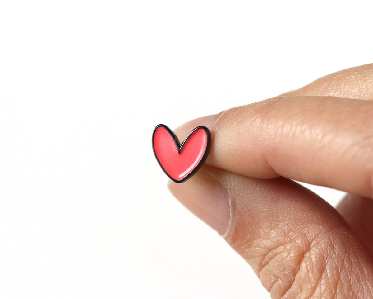 Épingle Petit coeur rouge