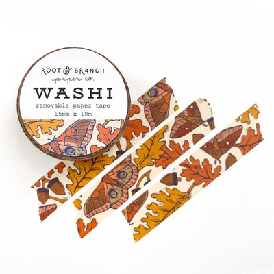 Ruban washi - Feuilles d'automne