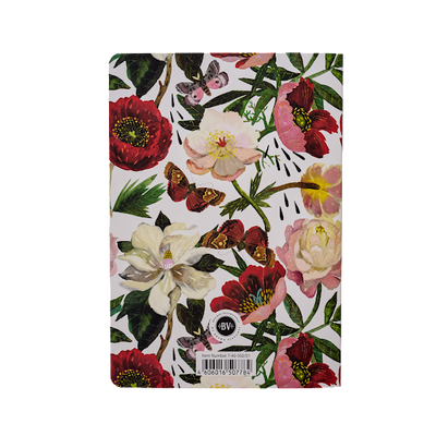 Carnet ligné - Pivoines