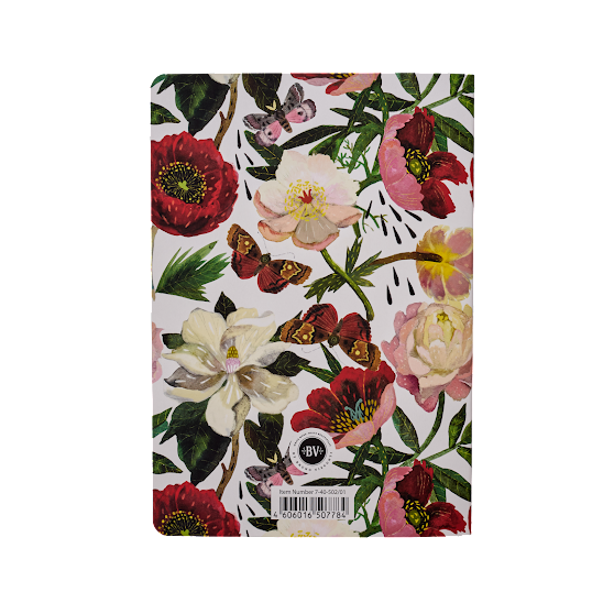 Carnet ligné - Pivoines