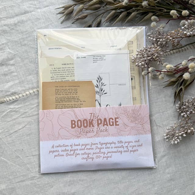 Pages de livres vintage pour collage et journal