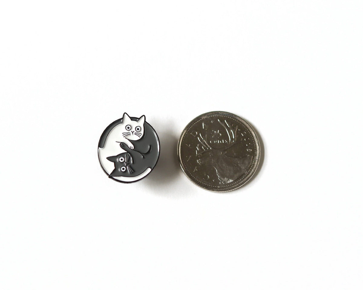 Épingle de chats - Yin Yang