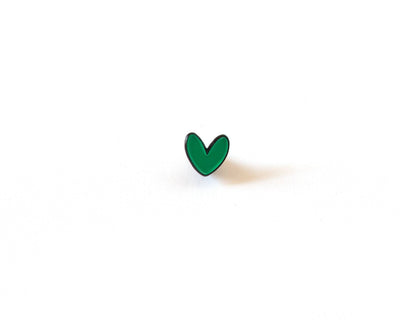 Épingle Petit coeur vert