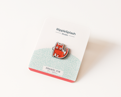Épingle Chat rouge