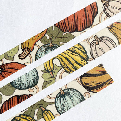 Ruban washi citrouille