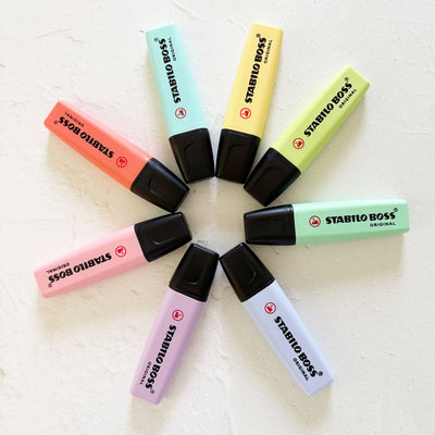 Ensemble de 8 surligneurs Pastel de Stabilo