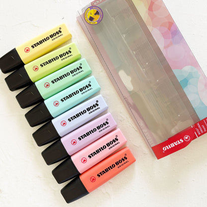 Ensemble de 8 surligneurs Pastel de Stabilo
