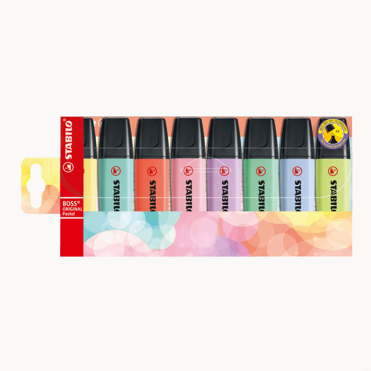 Ensemble de 8 surligneurs Pastel de Stabilo