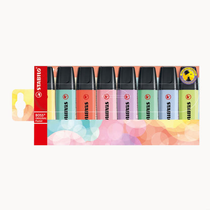 Ensemble de 8 surligneurs Pastel de Stabilo