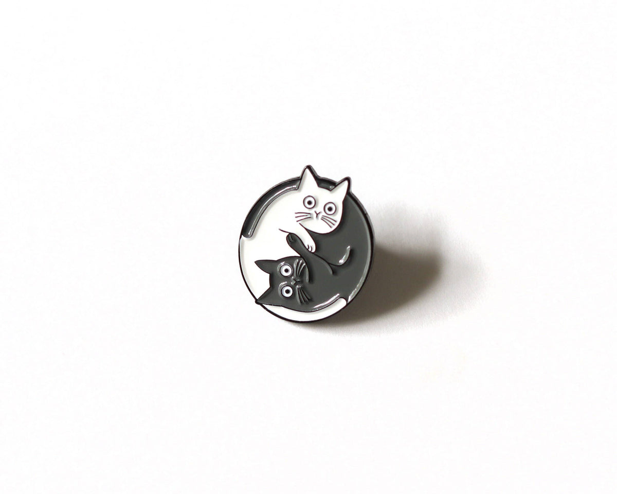 Épingle de chats - Yin Yang