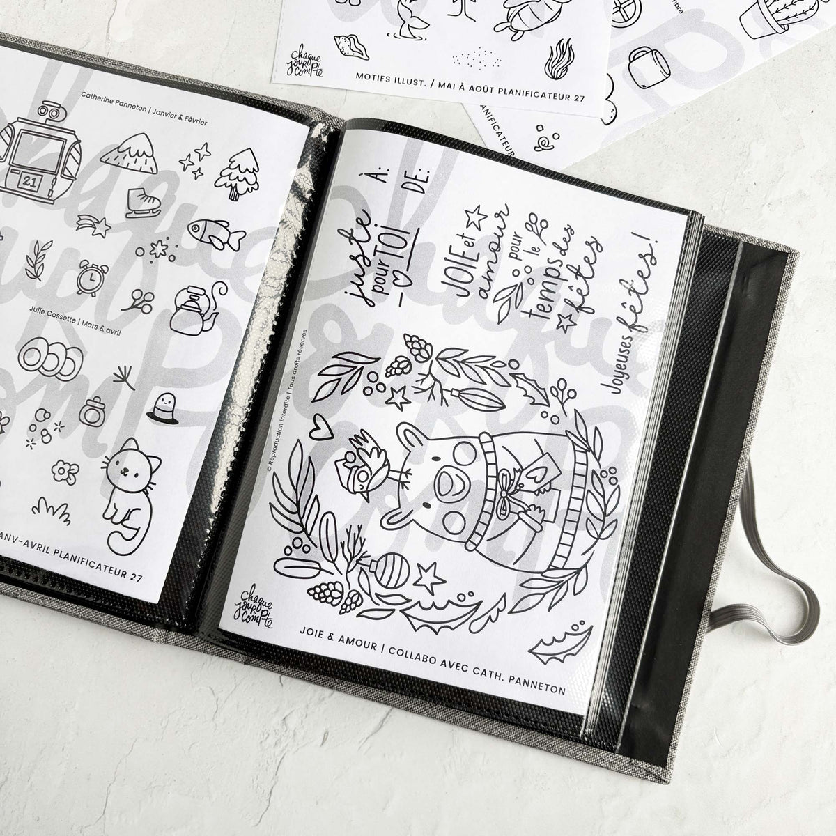 Album catalogue pour visuels d'étampes – Format 5 x 7