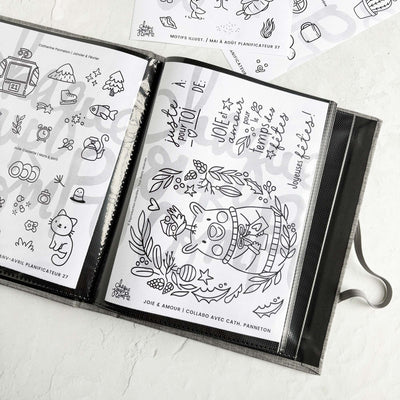 Album catalogue pour visuels d'étampes – Format 5 x 7