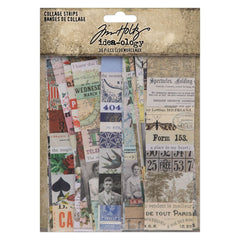 Bandes de papier pour collage